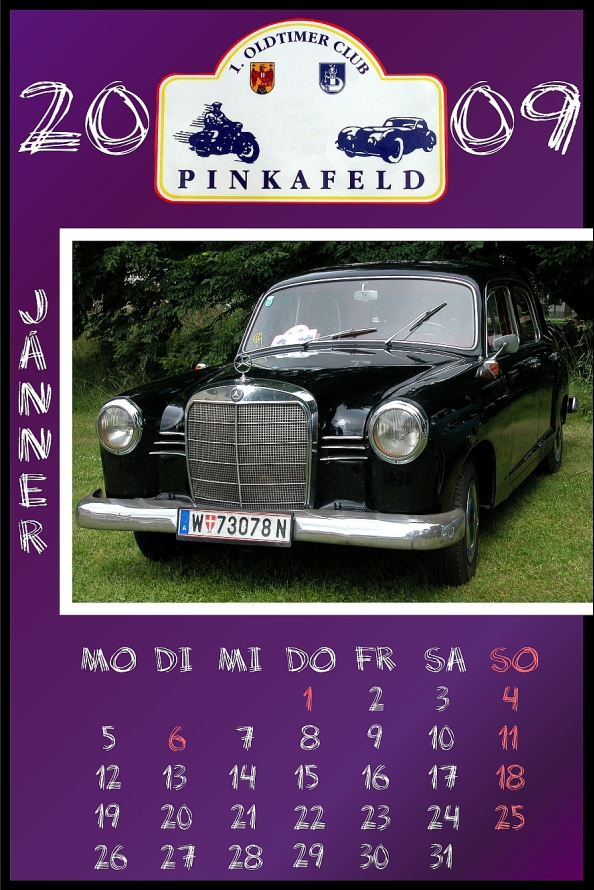 Oldtimerkalender 2009